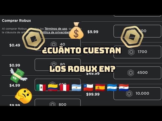 ¿Cuánto Valen 50 Robux en Pesos Colombianos? ¡Descubre el Precio Actual Aquí!